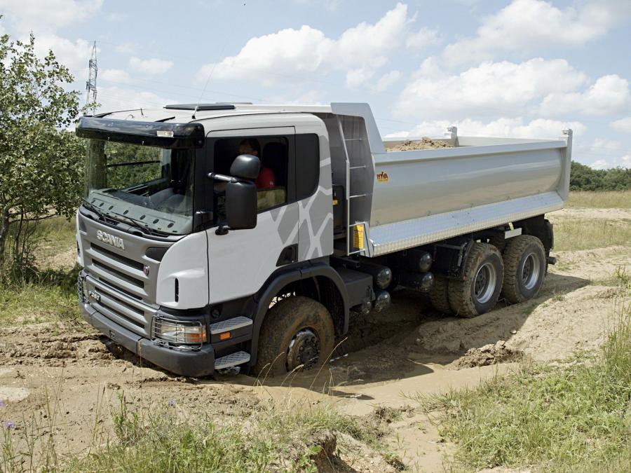  Scania P380 6x6 Tipper 2004 года  (фото 4 из 7)